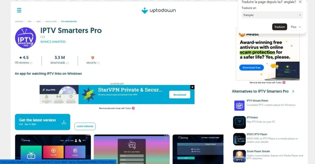 Downloading IPTV Smarters Pro
