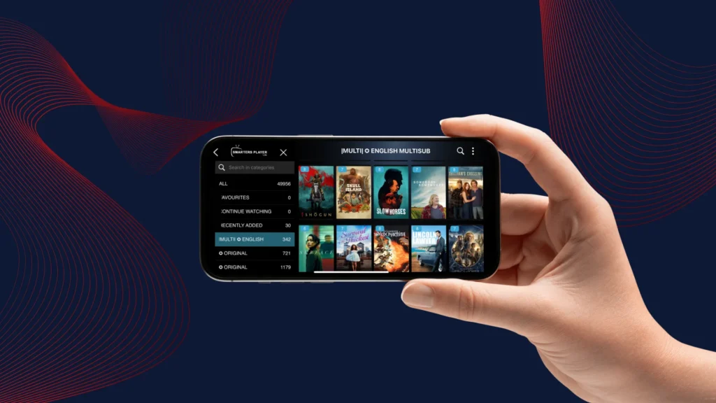 start watching iptv content
